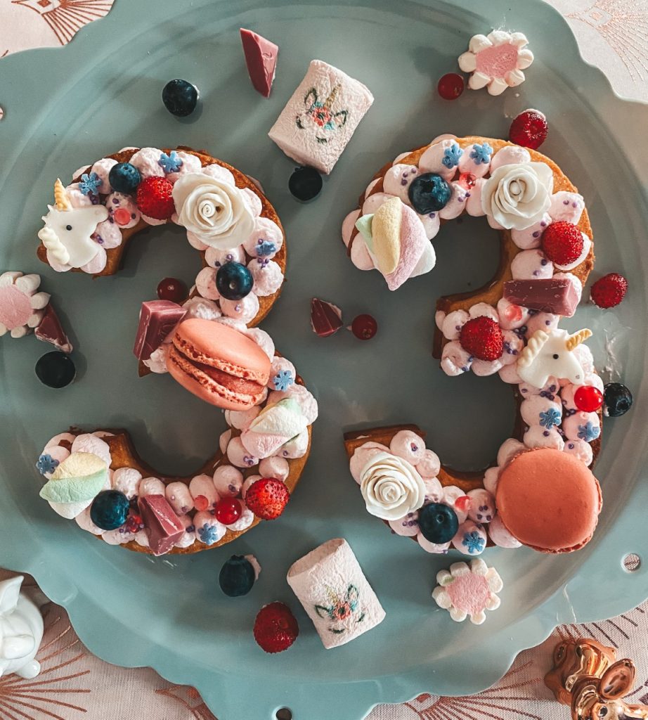 Cream Tart: la mia ricetta per una torta di compleanno a forma di numero